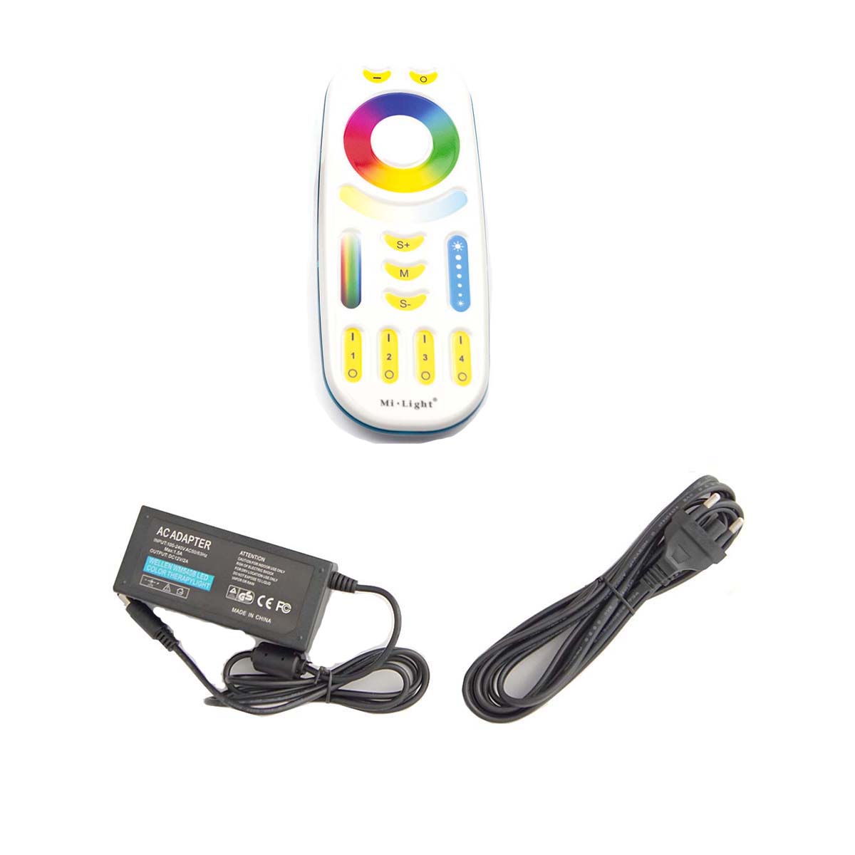 Sauna Lampe, 12V, 40W, 15 Lichtprogramme, 12 Farben, rechteckig, 54 x 54 x 5 cm