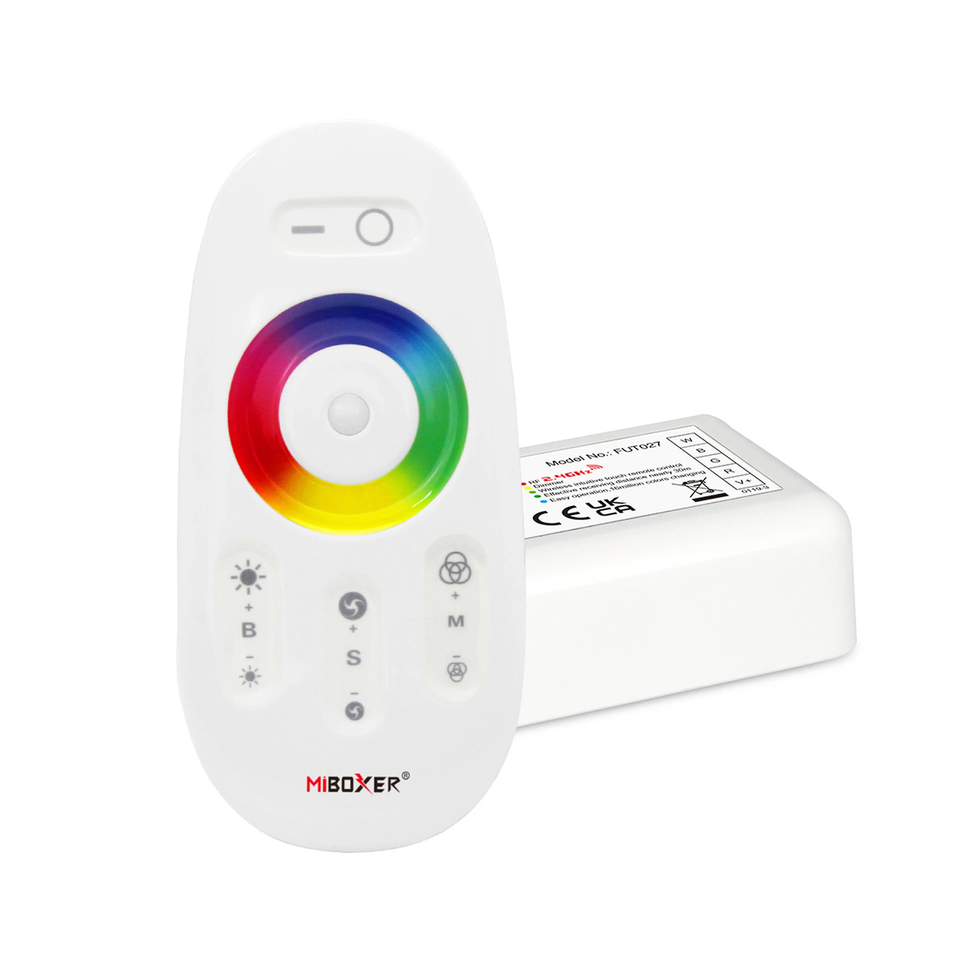 LED Funk Controller Set - 1 Zone - 3 bis 4 Kanal - RGB+RGBW - Fernbedienung (2,4 GHz)