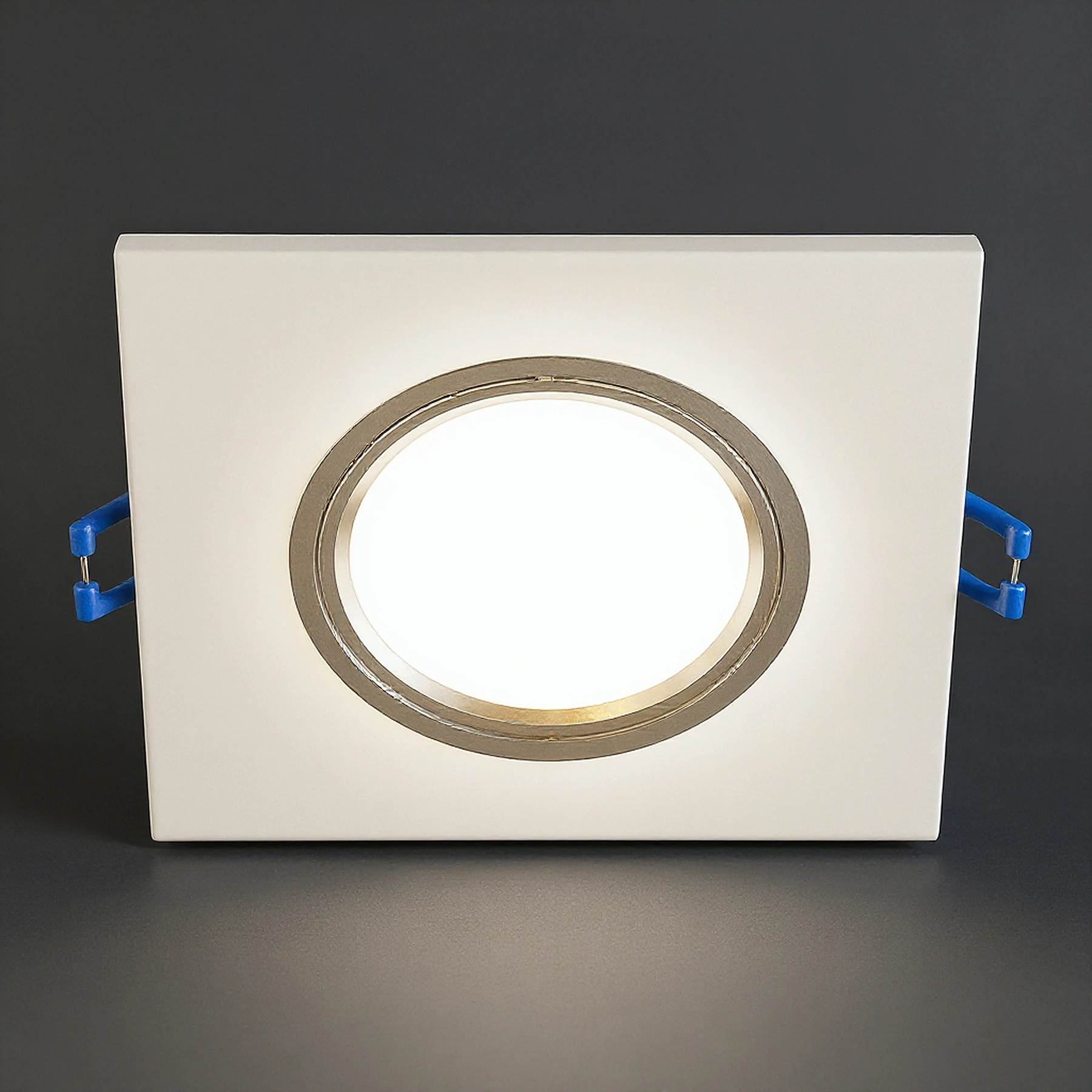 SELENA D - Einbau Deckenspot in chrom/mattiert - Lichtfarbe: individuell wählbar