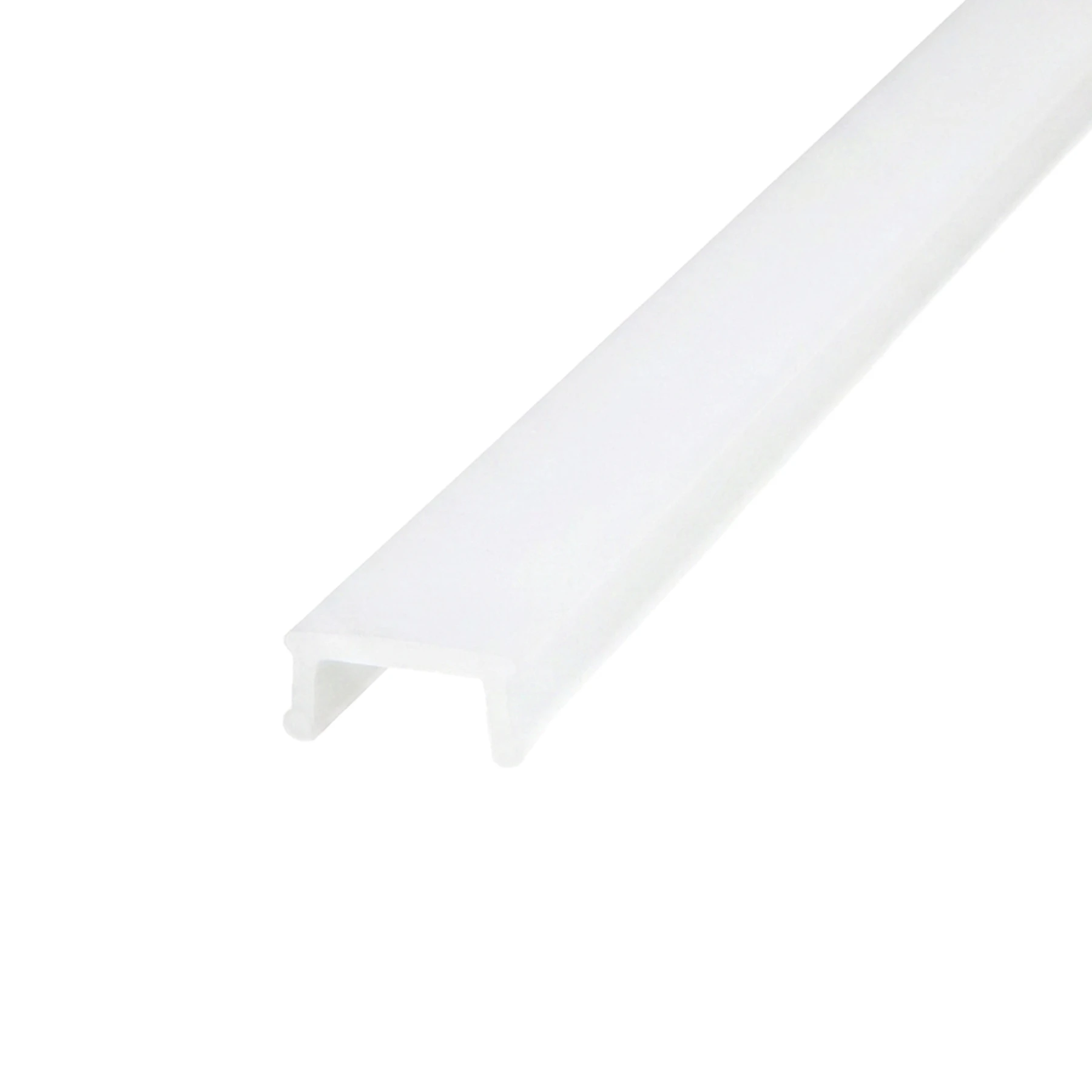 diffuse Abdeckung für LED Fliesenabschlussprofil - schmal, CC-78 - 100cm Länge