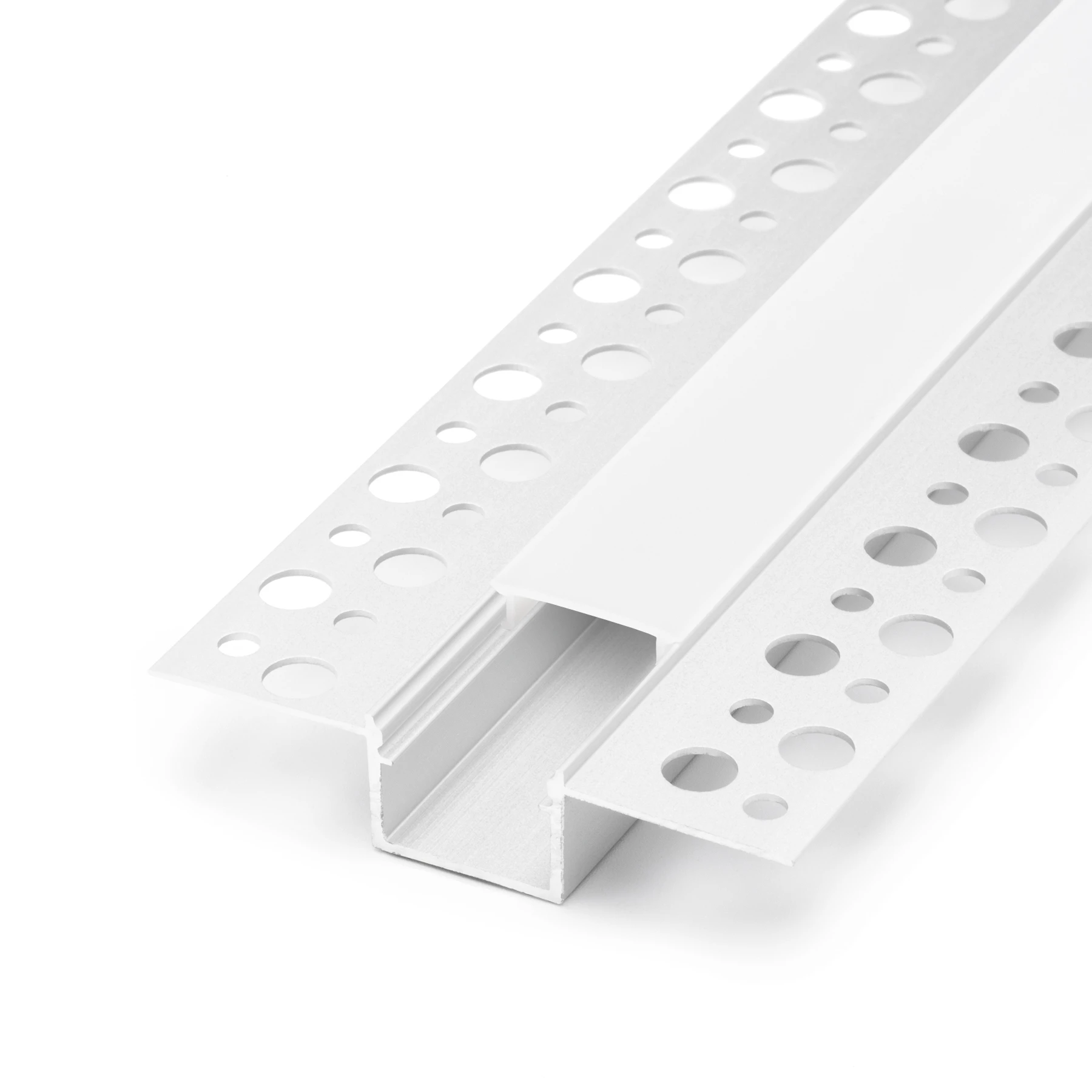 diffuse Abdeckung für LED Trockenbau Unterputzprofil - schmal, CC-71 - 100cm Länge
