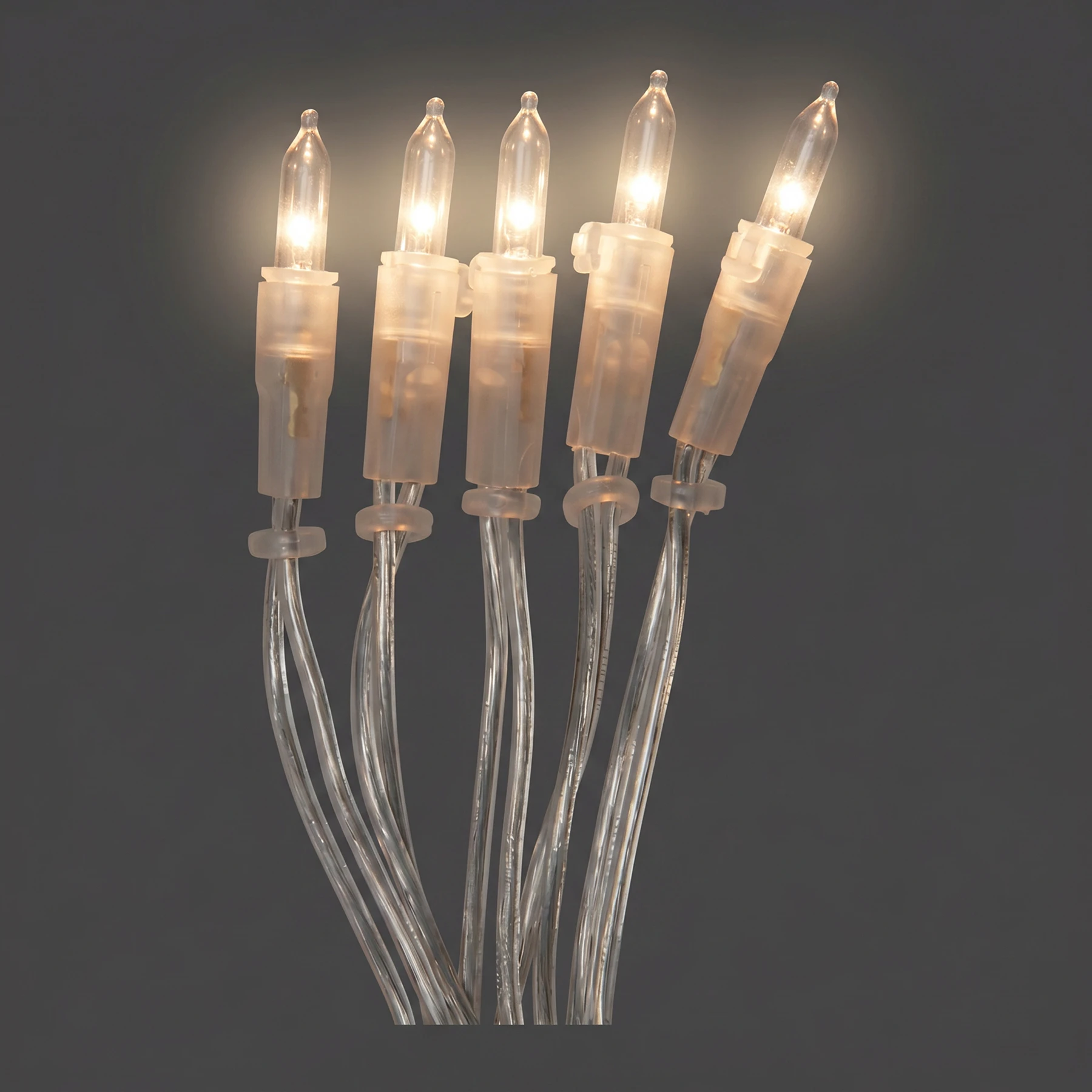 P-LED - Baumlichterkette für innen - 2,85 m - 20 LEDs - Netzbetrieb - Warmweiß