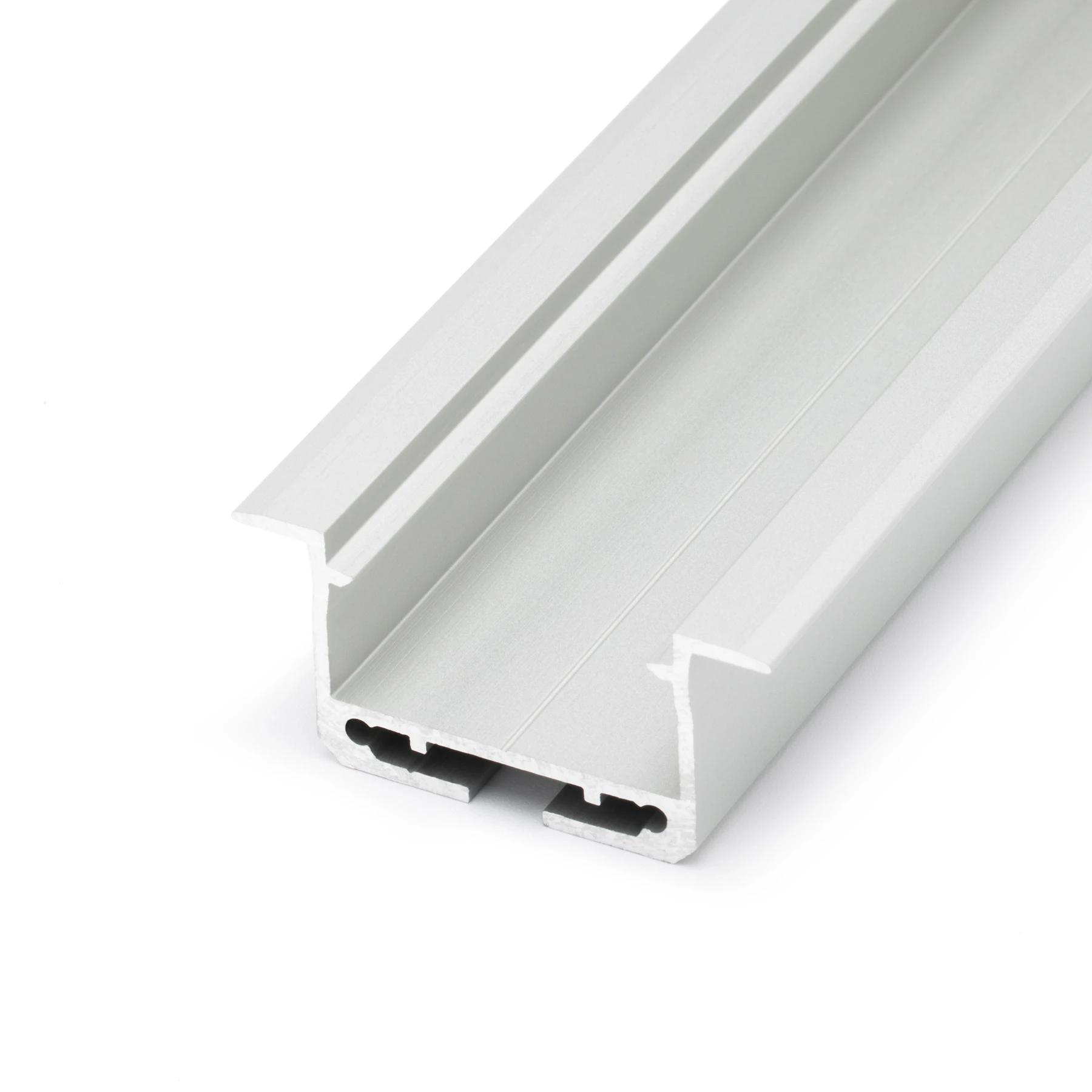 Aluminium LED Einbau Profil in Wunschlänge, ideal, 3,84 x 1,81cm