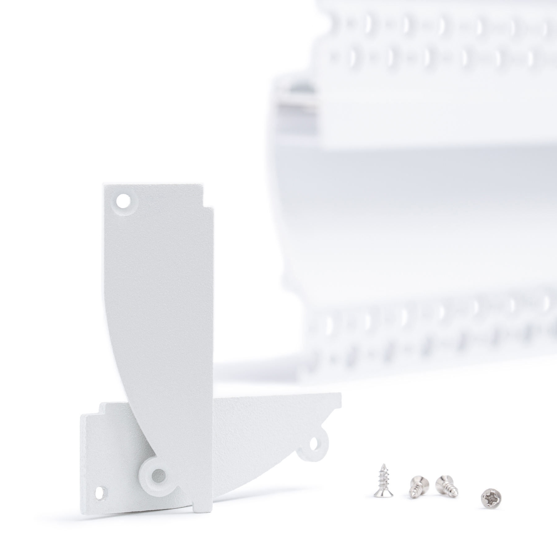 Endkappe für Aluminium LED Profil CC-58 1 Paar ( 1x geschlossen / 1x mit Loch )