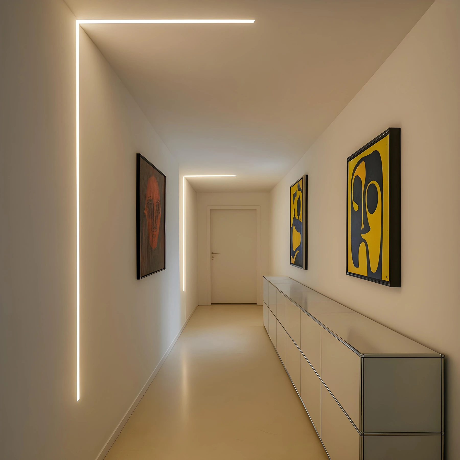 24V High Power LED Streifen - Farbtemperatur einstellbar - 420 LEDs je Meter - alle 10cm teilbar - 10 cm - 42 LED Chips - 2,9 Watt - 300 Lumen - 15cm Eingangskabel mit offenen Enden