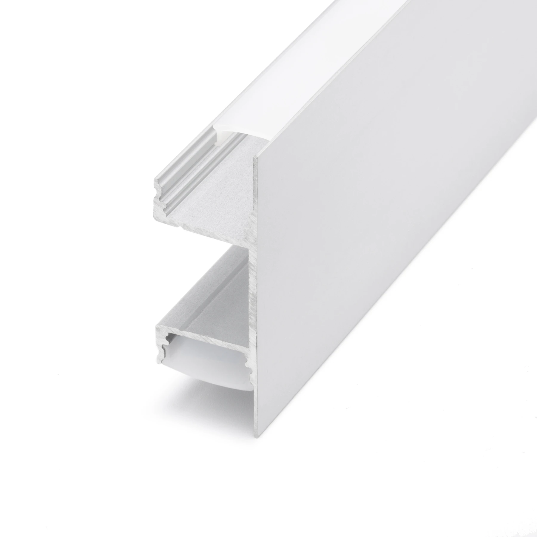 diffuse Abdeckung für LED Wandprofil - up / down, CC-76 - 100cm Länge