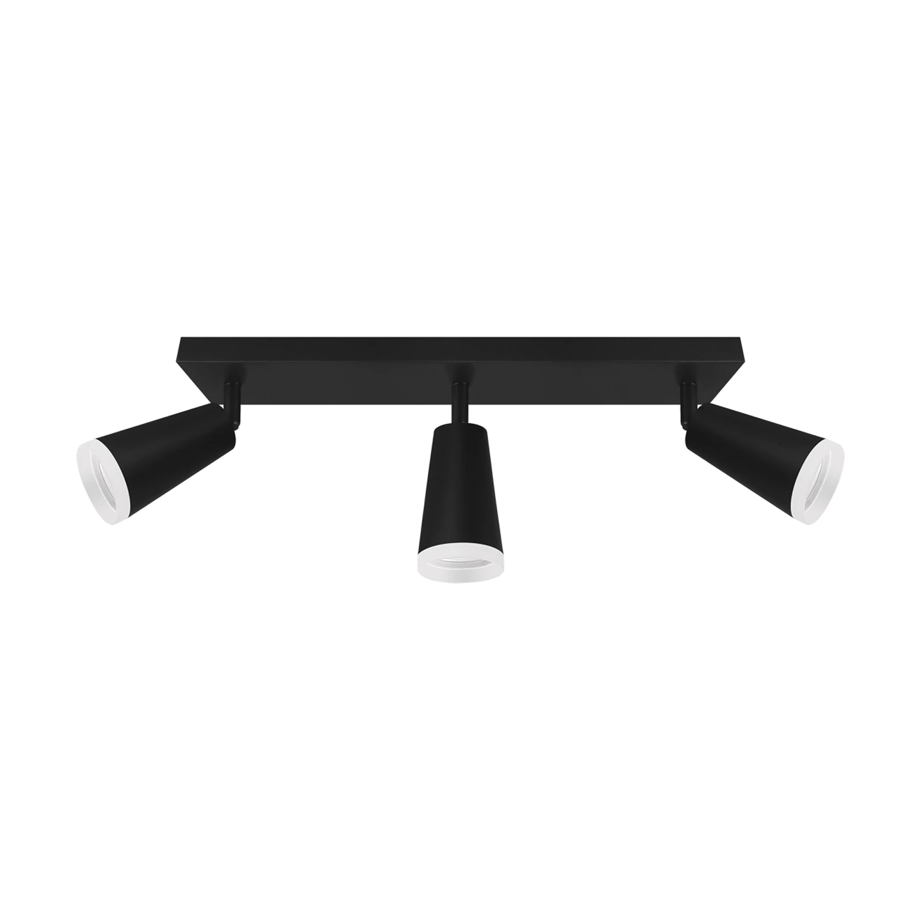 SANA 3 - Decken Spotleuchte in schwarz - Lichtfarbe: individuell wählbar