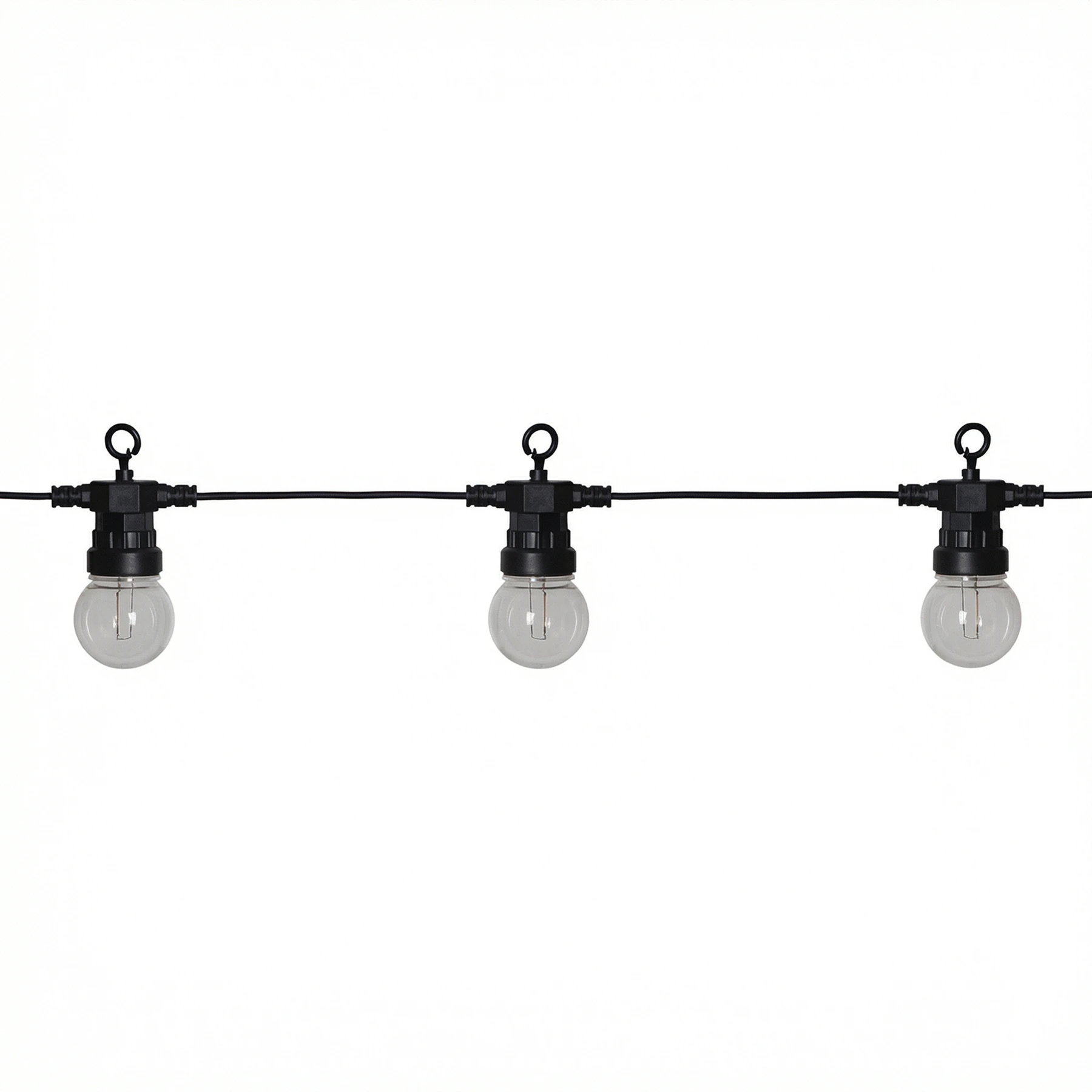 Circus Small - Lichterkette für außen - 8,55 m - 20 LEDs - Netzbetrieb - Warmweiß