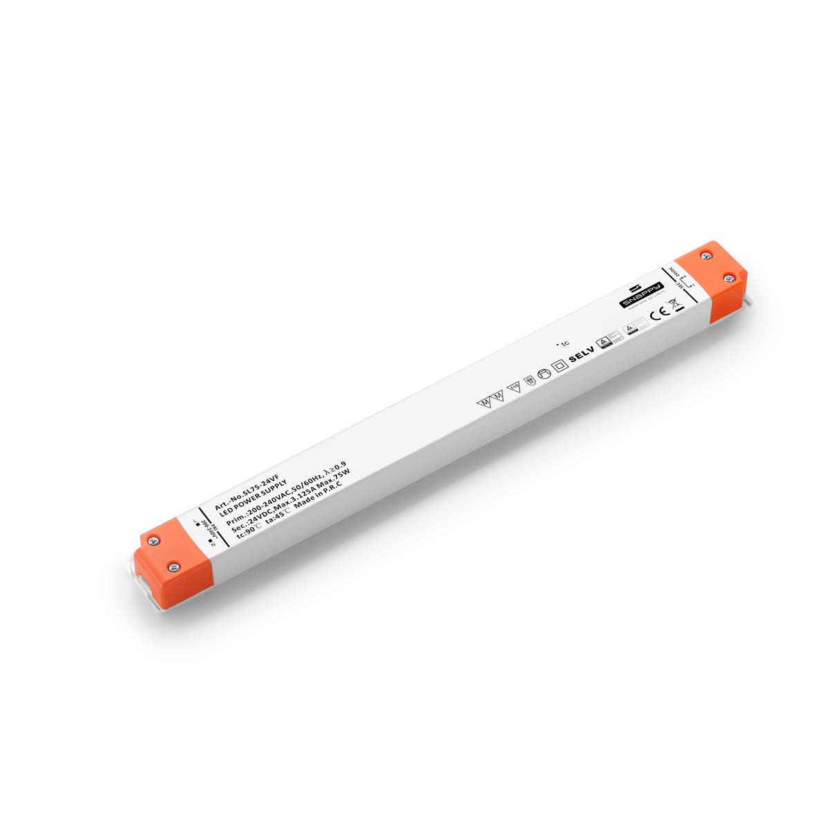 Möbelnetzteil MM 24V DC, 75 Watt mit EU-Stecker + Stecker