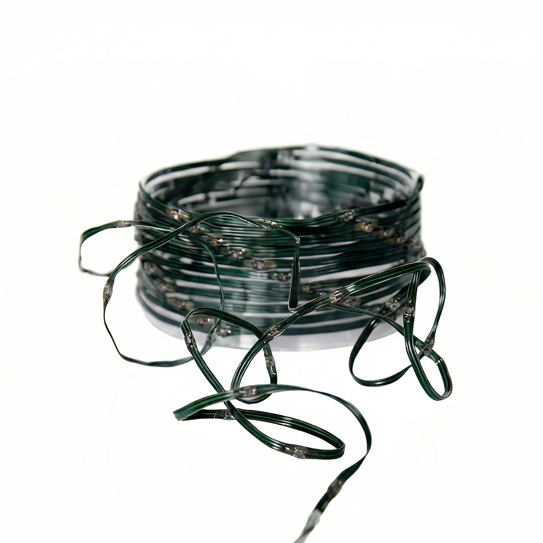 Micro - Lichterkette für außen - 7,2 m - 96 LEDs - Timer - Batteriebetrieb - 8 Funktionen - RGB