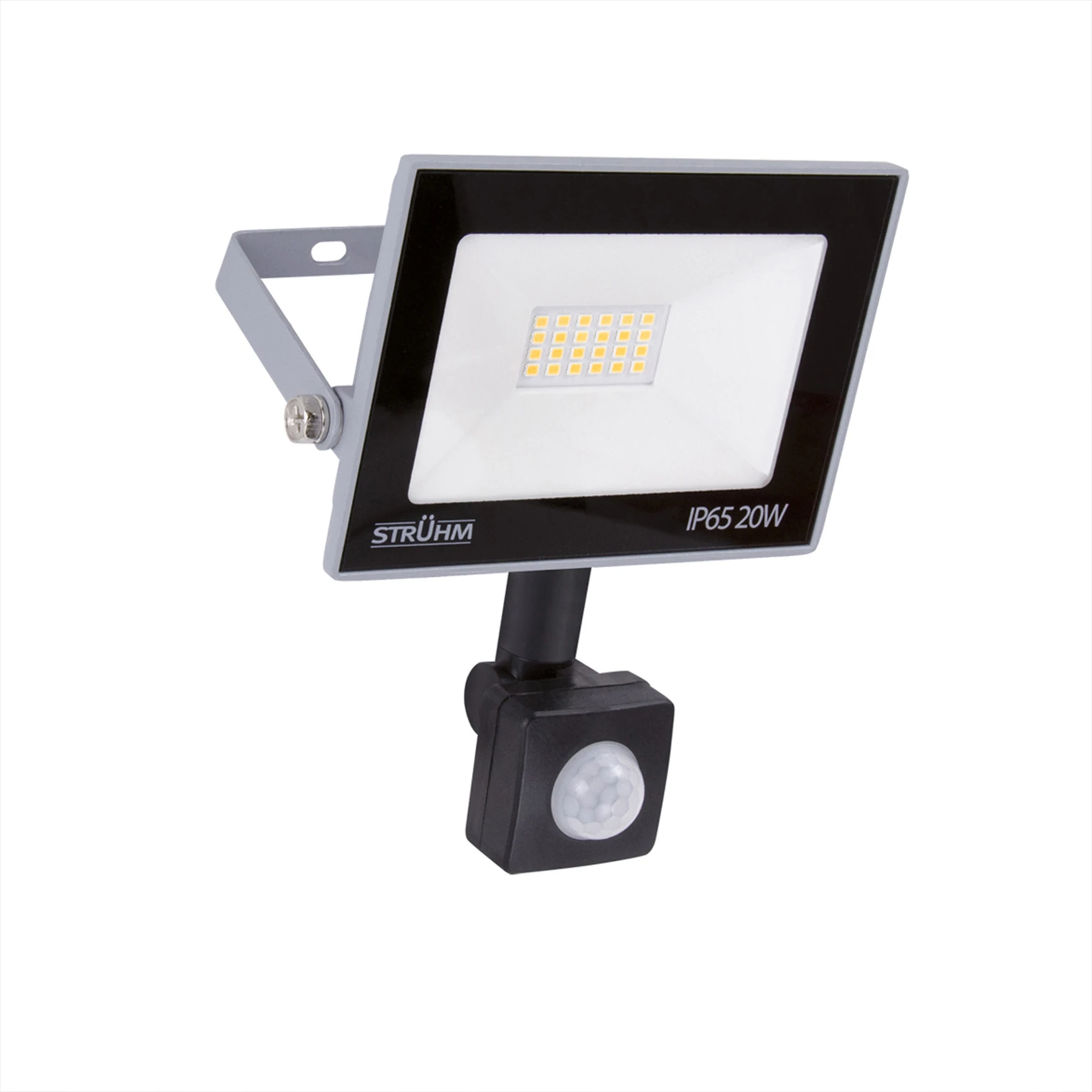 LED Strahler mit Bewegungsmelder - 14,4 x 15,9 x 5,4 cm - 20 W - Lichtfarbe: Neutralweiß