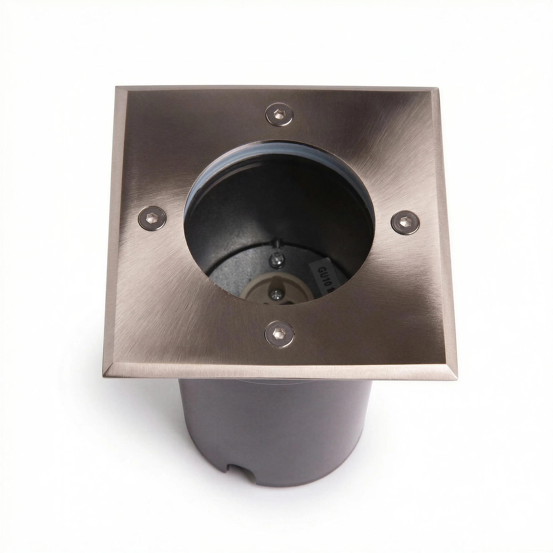 230V LED Bodeneinbaustrahler - eckig- GU10 - Lichtfarbe: RGB+CCT - wahlweise per SMART App steuerbar - IP67
