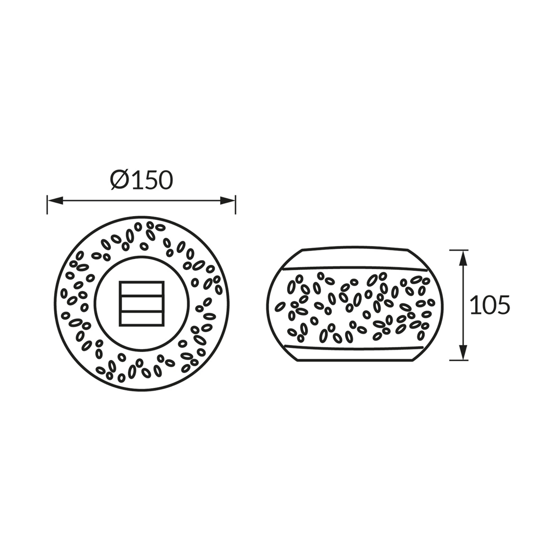 Solar Tischleuchte in beige - Lichtfarbe: warmweiß