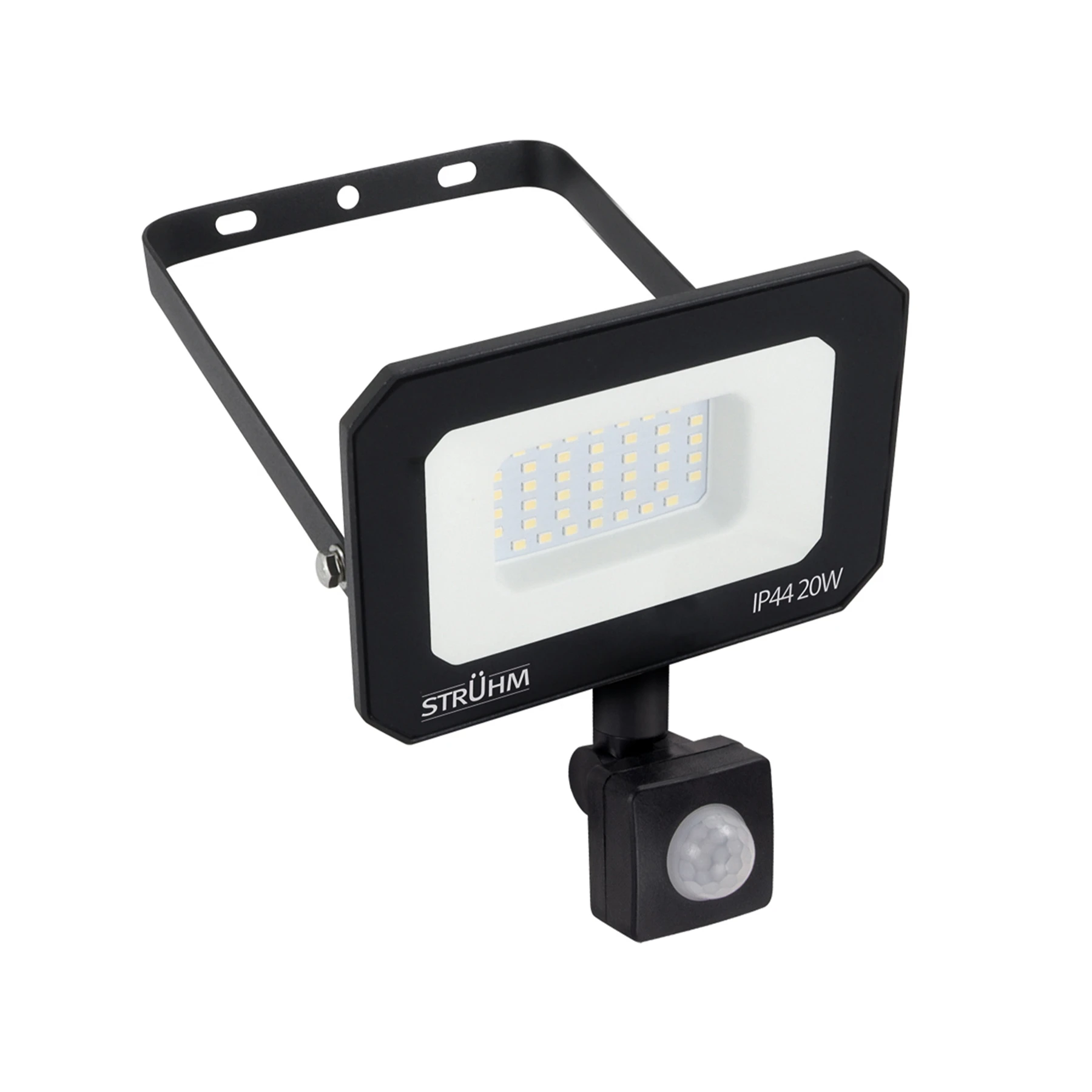 LED Strahler mit Bewegungsmelder - 11,2 x 13,5 x 5,2 cm - 20 W - Lichtfarbe: Neutralweiß