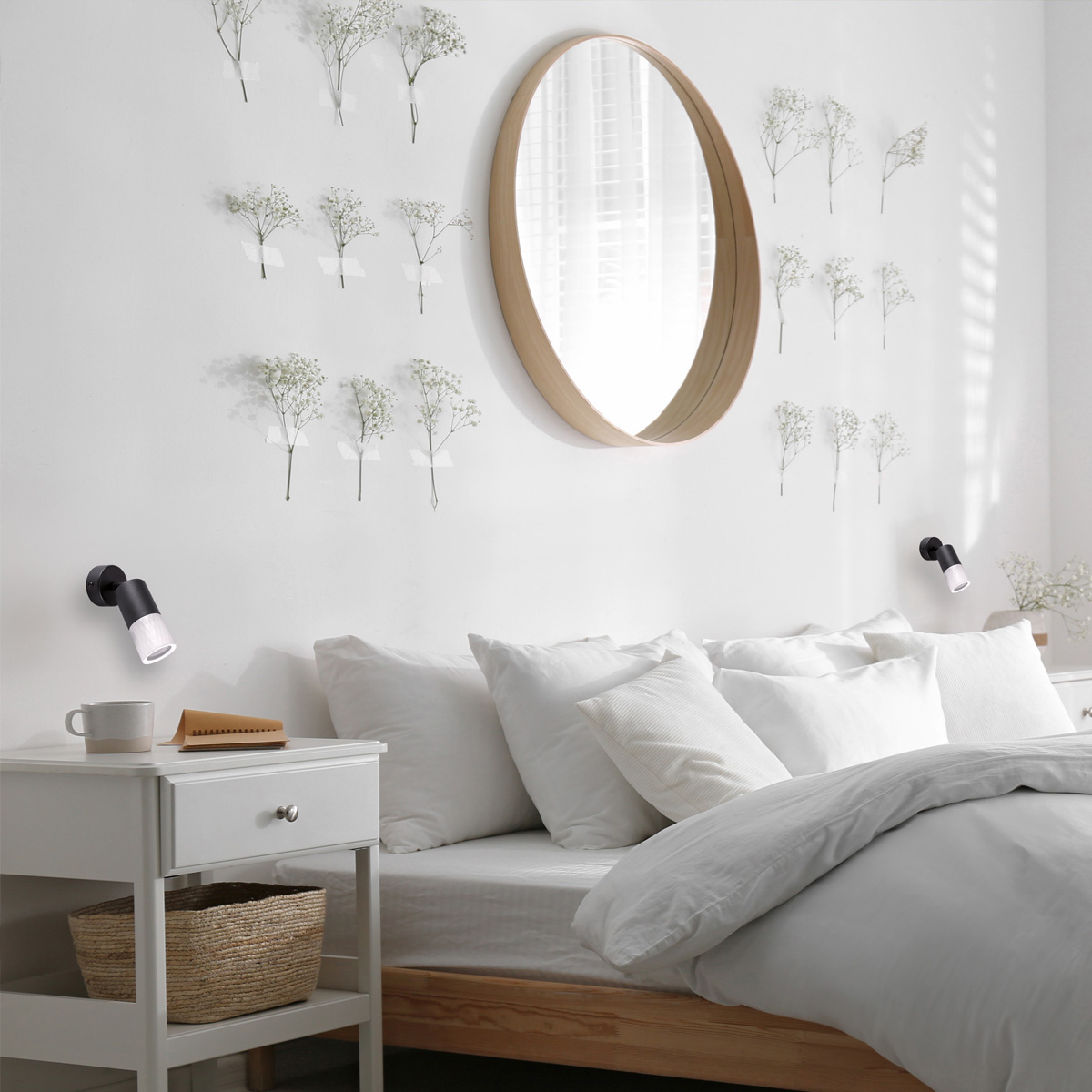 PIANO SPT - Decken Spotleuchte in schwarz/weiß - Lichtfarbe: individuell wählbar