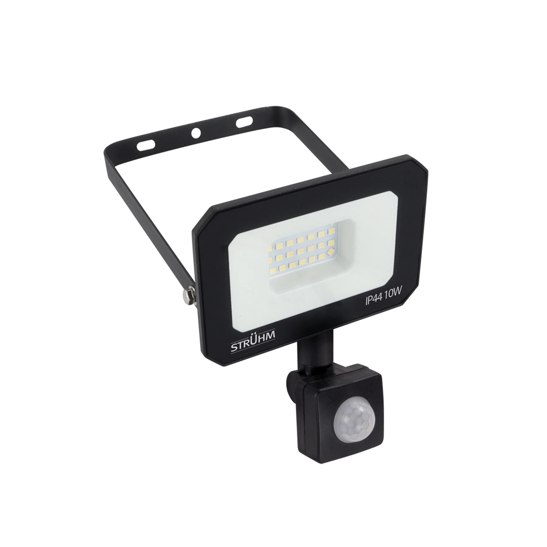 LED Strahler mit Bewegungsmelder - 8 x 12 x 5,2 cm - 10 W - Lichtfarbe: Neutralweiß