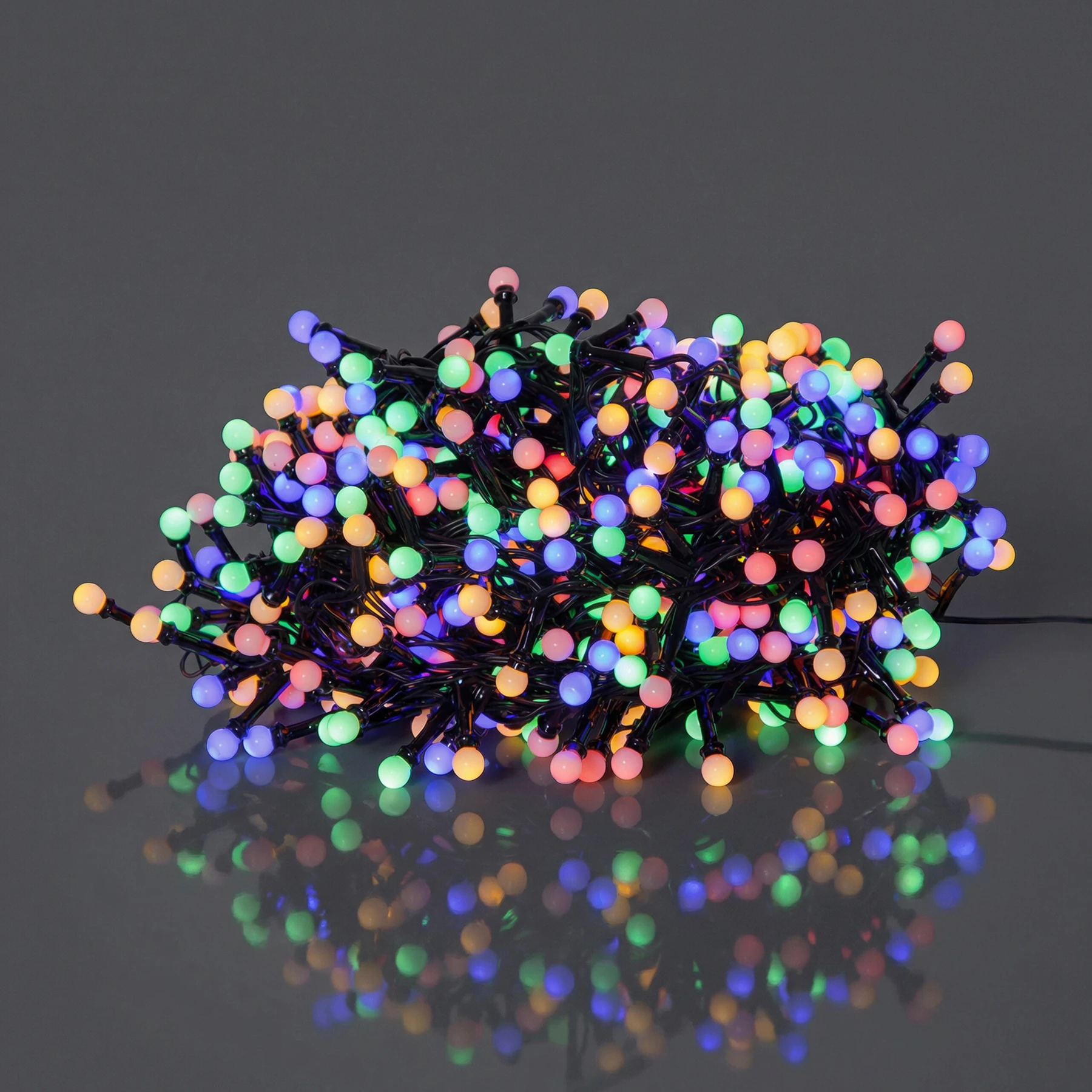 Berry Mini - Deko Lichterkette für außen - 14 m - 700 LEDs - Timer - Netzbetrieb - Mehrfarbig