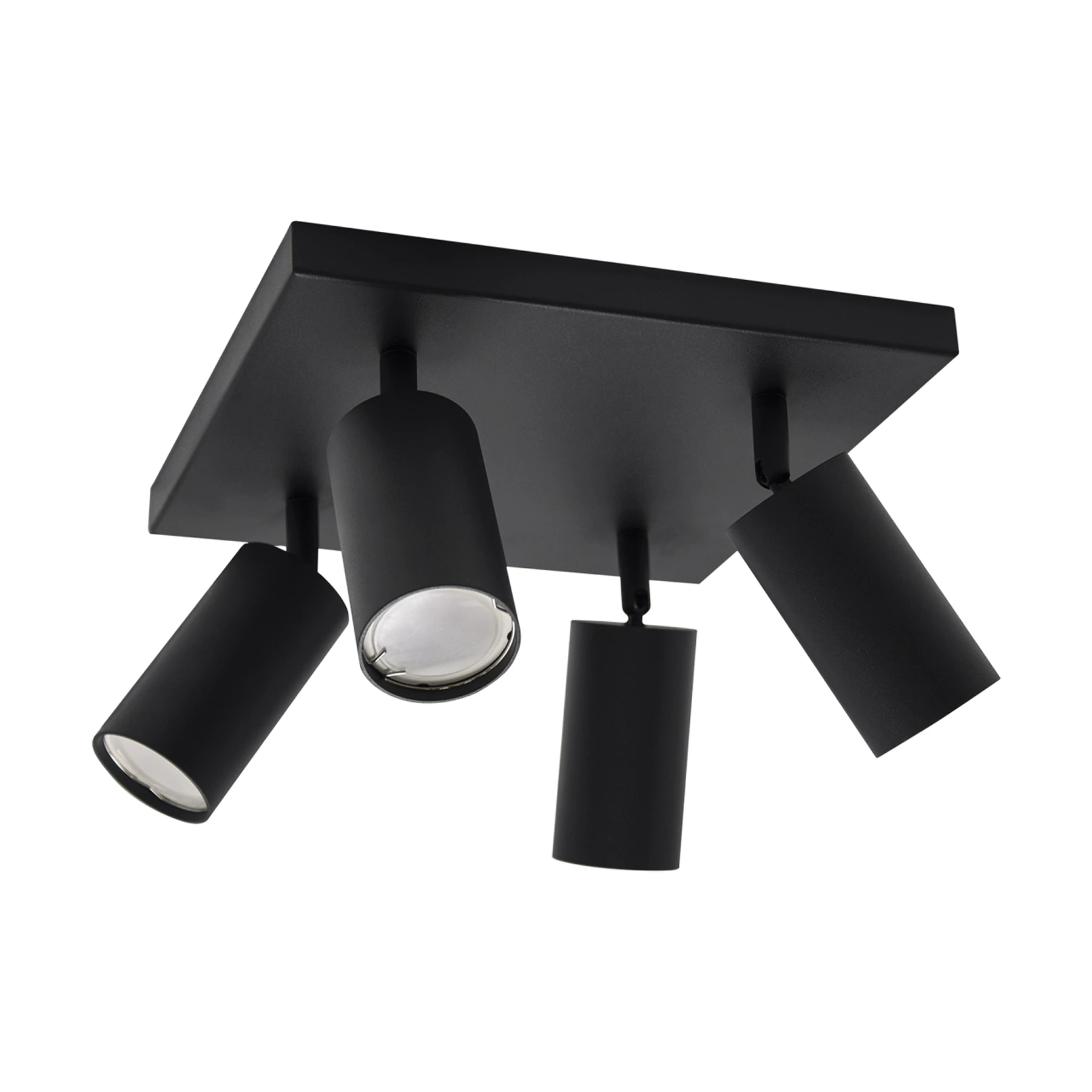 MANAM 4 - Decken Spotleuchte in schwarz - Lichtfarbe: individuell wählbar