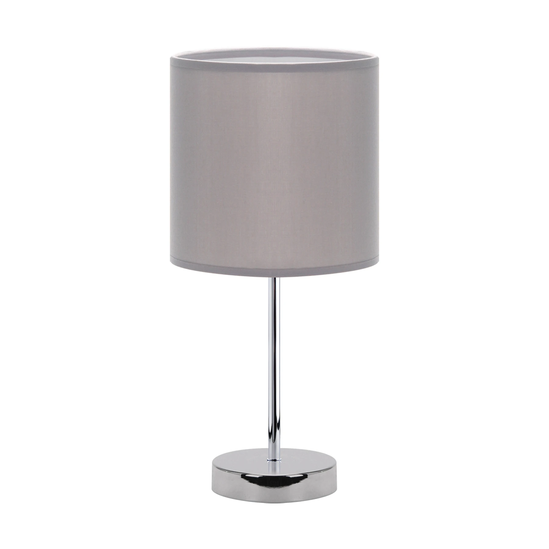 AGNES - Tischleuchte indoor in grau/chrom - Lichtfarbe: individuell wählbar