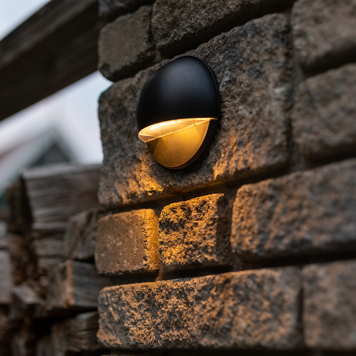 Ludeco, 12V Wandleuchte - Aron, 1W, warmweiß, IP44