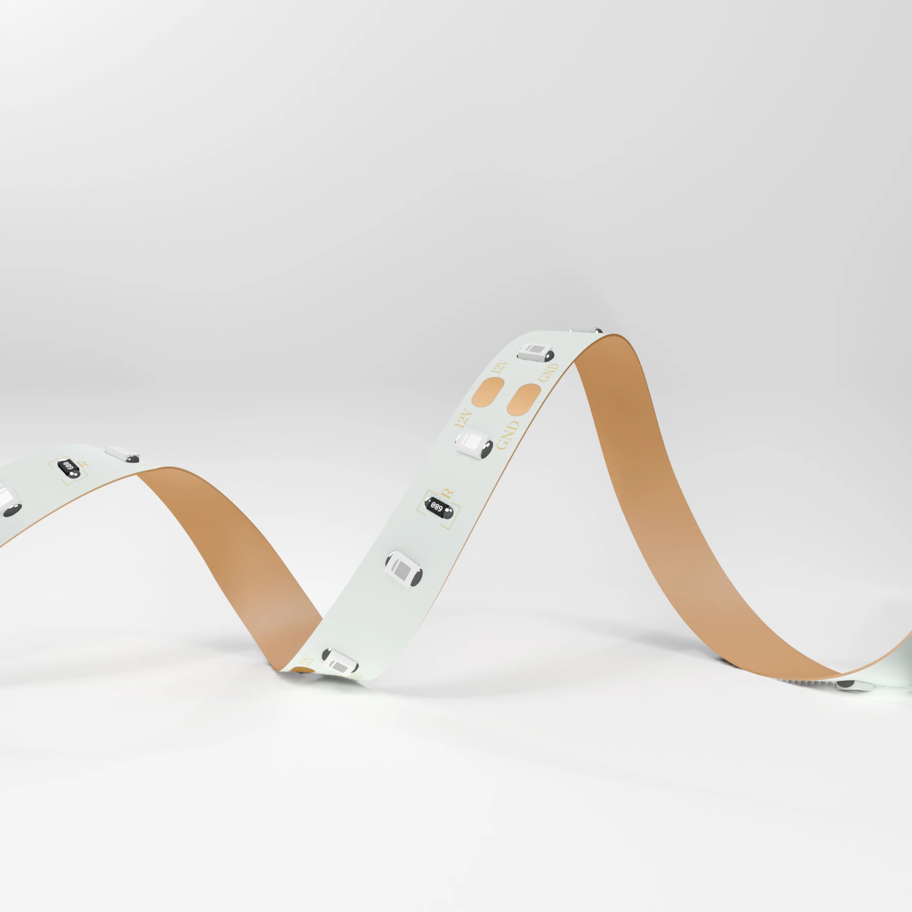 LED Streifen flexibel - LED-Strip 12V blau - je 5cm 3 LEDs - ohne Steckerbuchsen - Löten erforderlich - kein Anschlußkabel zum Netzteil - 5cm mit 3 SMD LEDs