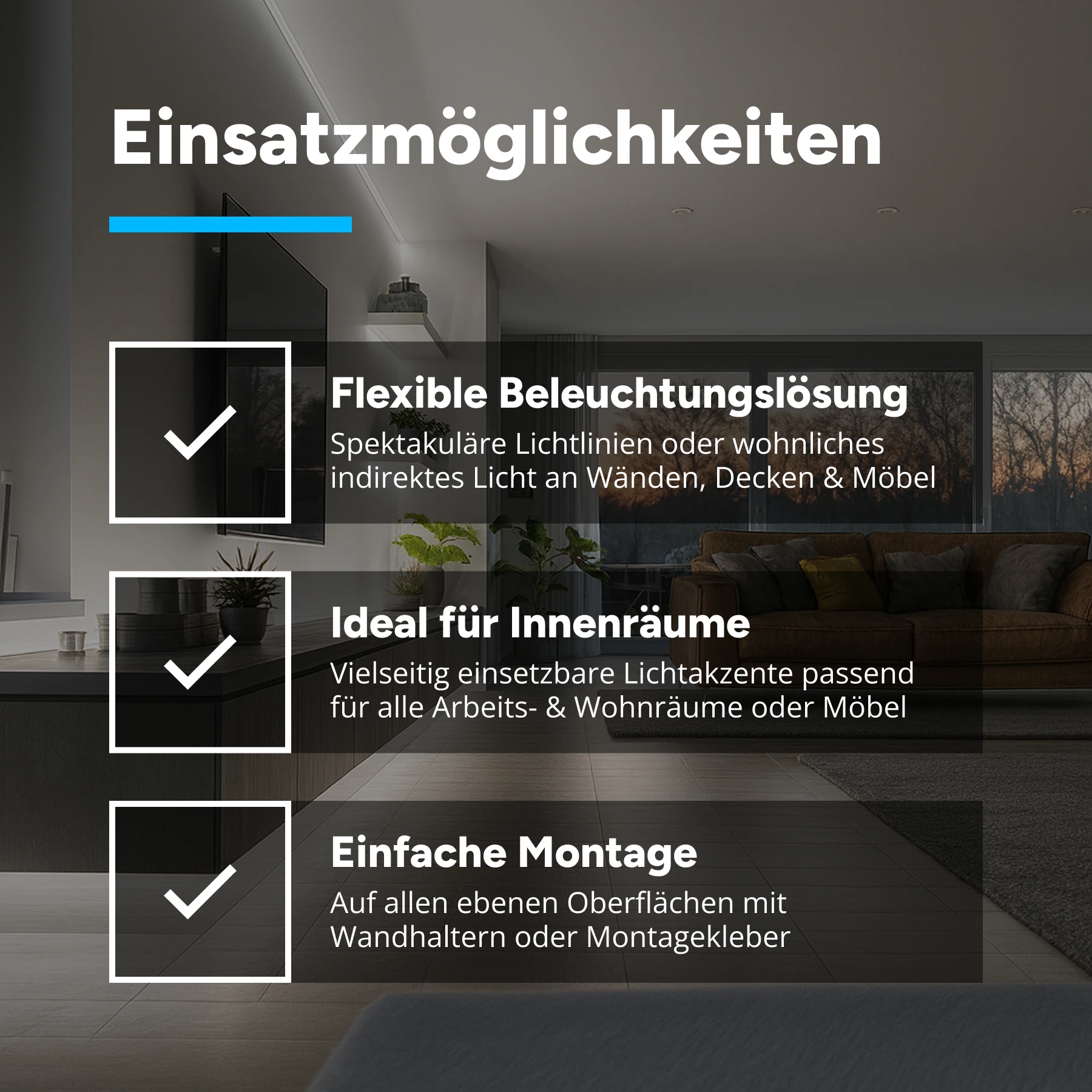 24V Slim-Line Aluminium LED Leiste - COB - neutralweiß - diffuse Abdeckung - mit Ausgangskabel ( zum Anschluss einer weiteren LED- Leiste ) - kein Anschlußkabel zum Netzteil - 33cm - 144 LEDs - 3,6 Watt - 360 Lumen