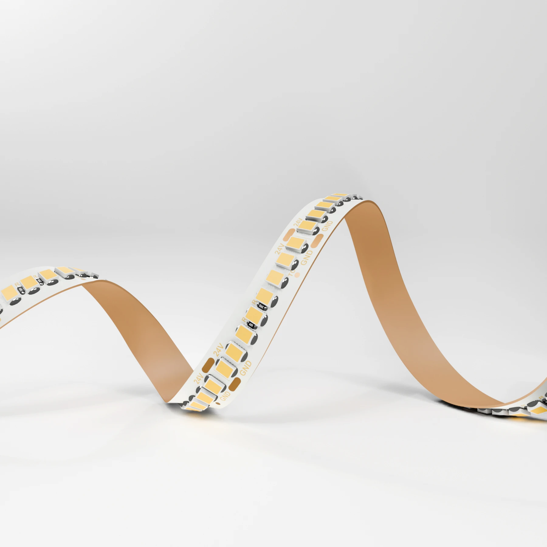 24V High Power LED Streifen - weiß - 240 LEDs je Meter - alle 3,33cm teilbar