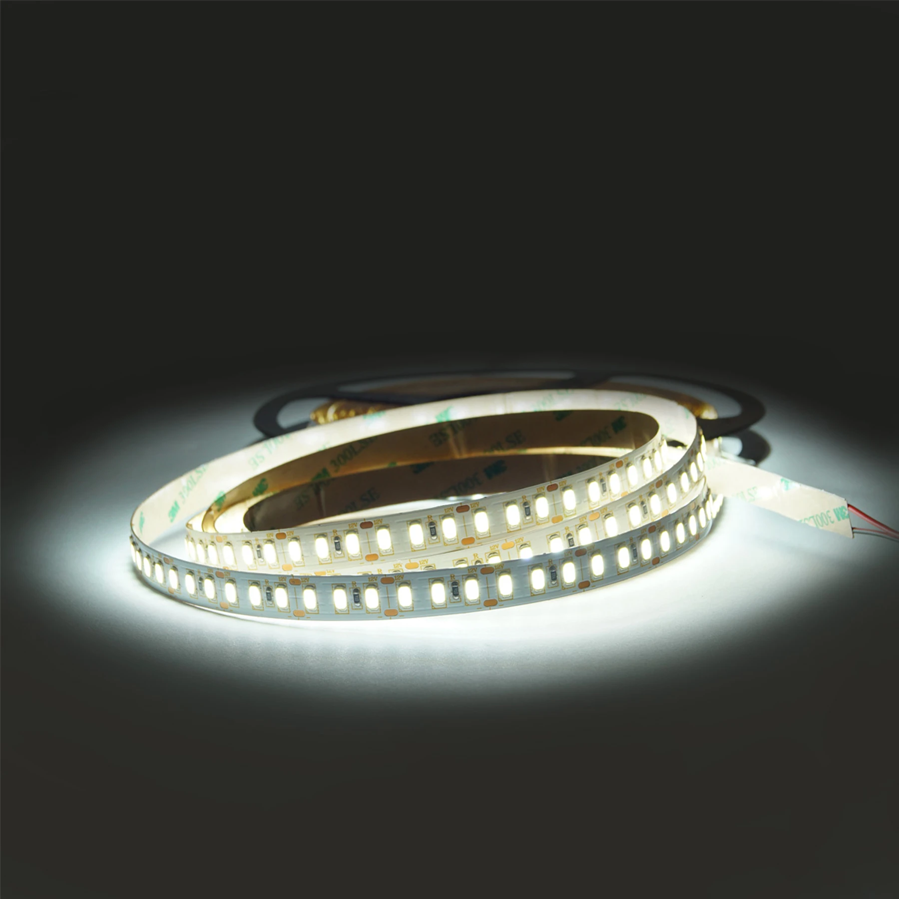 12V High Power LED Streifen - weiß - 120 LEDs je Meter - alle 2,5cm teilbar - 415cm - 498 High Power LEDs - 78,9 Watt - 11745 Lumen - mit 100cm Eingangskabel