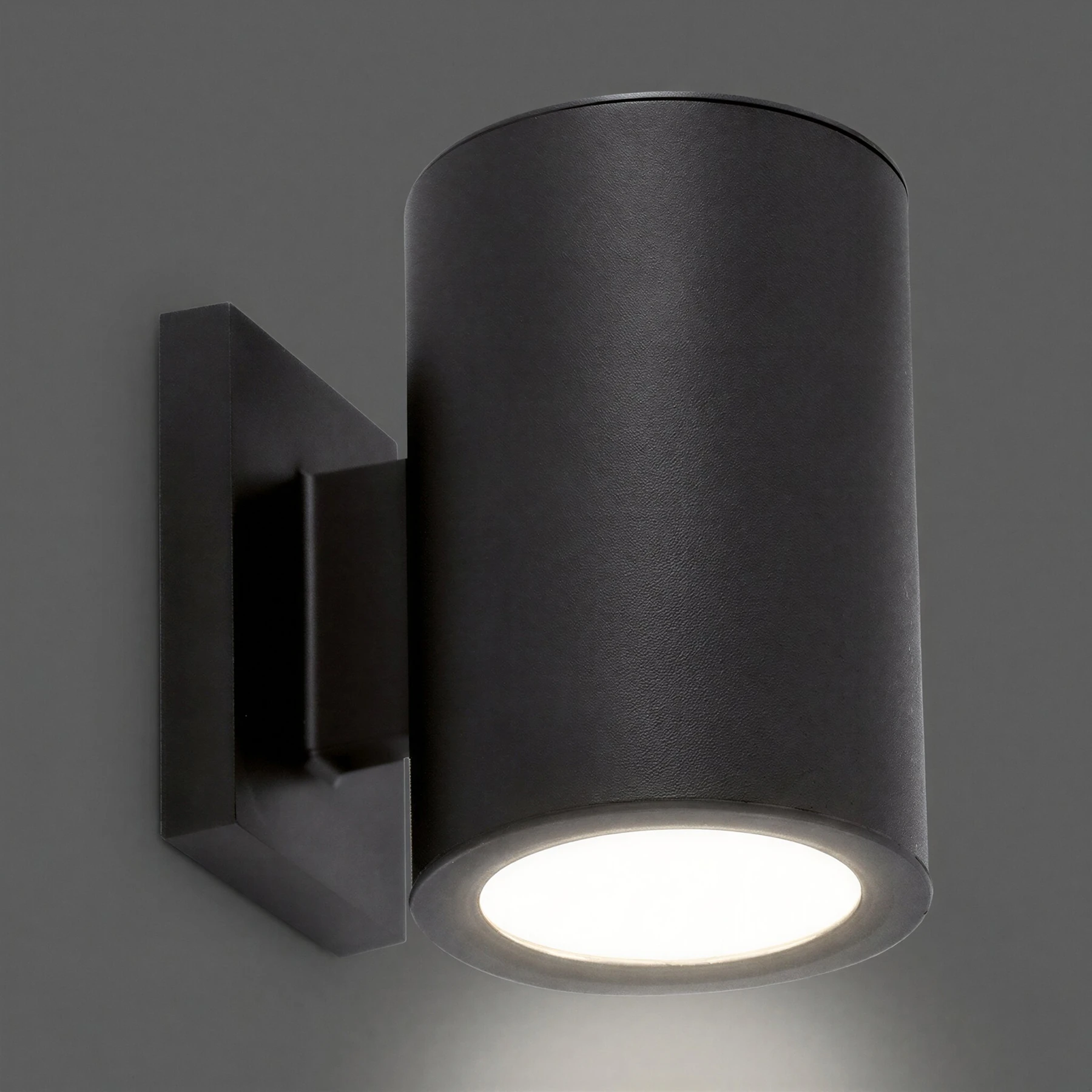 BASTION LED - Solar Wandleuchte in schwarz - 0,2W - Lichtfarbe: kaltweiß