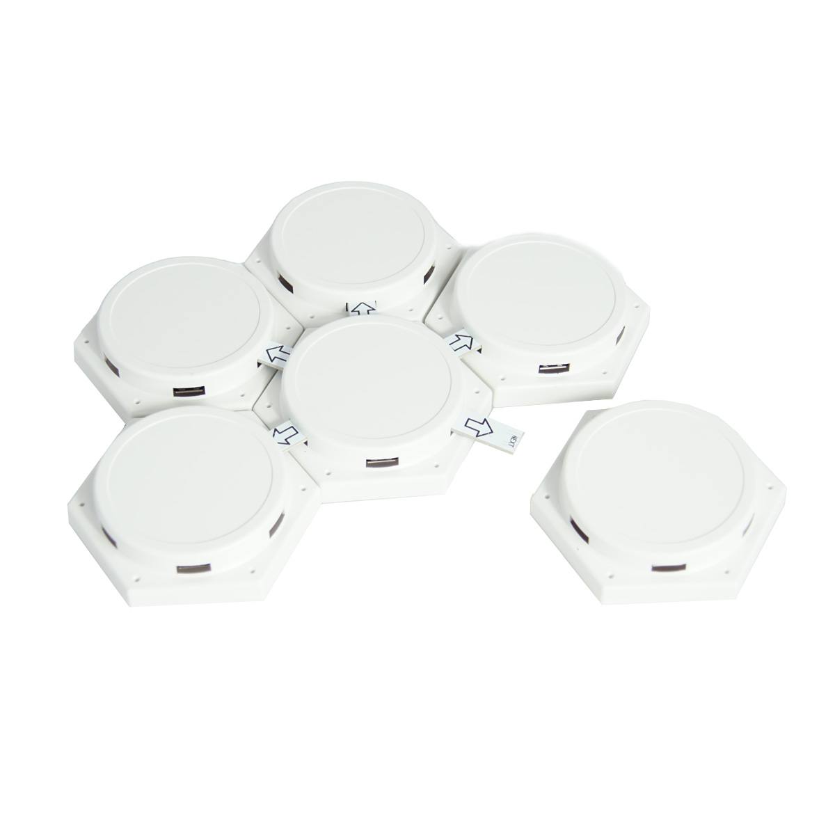 LED Wand Panel Set - 6er Set - Tuya App - Sprachsteuerung über Alexa und Google Home
