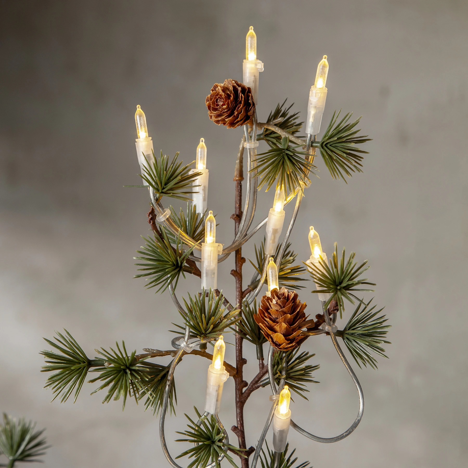 P-LED - Baumlichterkette für innen - 5,1 m - 35 LEDs - Netzbetrieb - Warmweiß