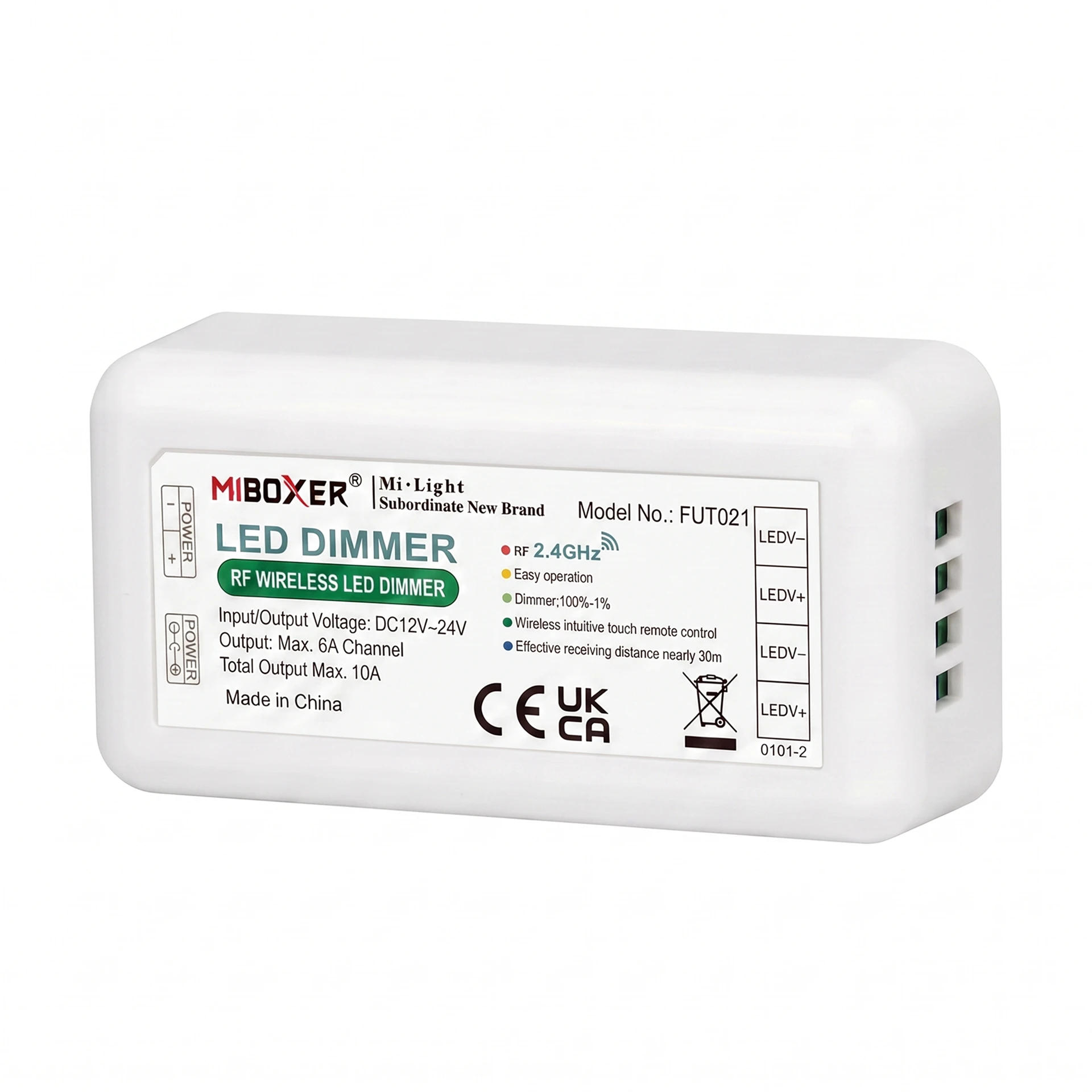 LED Funk Controller Set - 1 Zone - 1 Kanal - Fernbedienung (2,4 GHz)