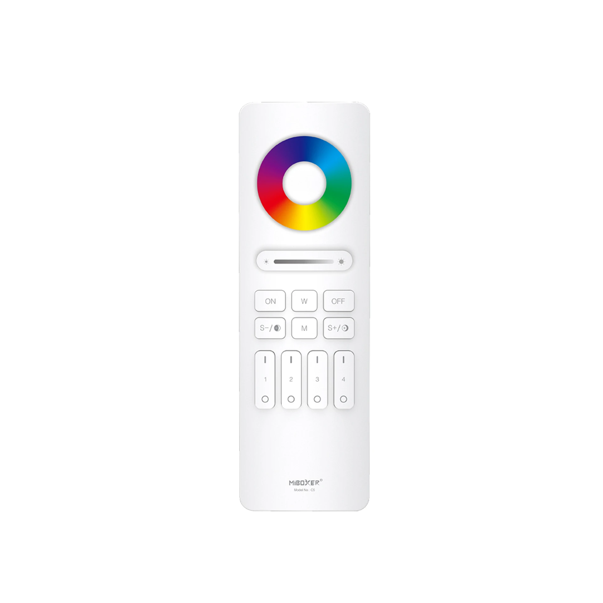 LED Funk Controller Set - 4 Zonen - 5 Kanal - RGB+CCT - Fernbedienung (2,4 GHz)
