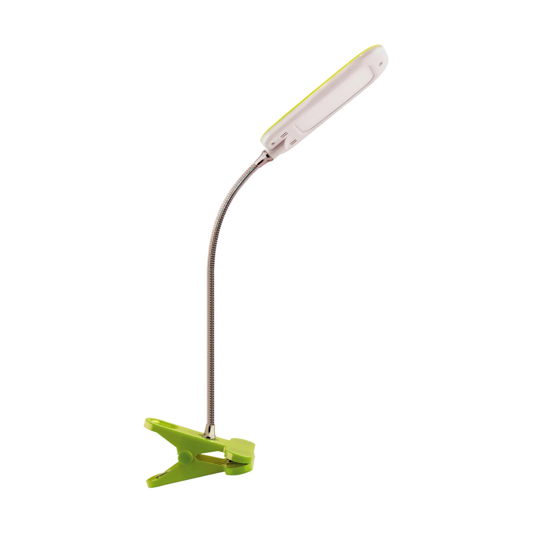 Klemmleuchte in grün - Lichtfarbe: neutralweiß