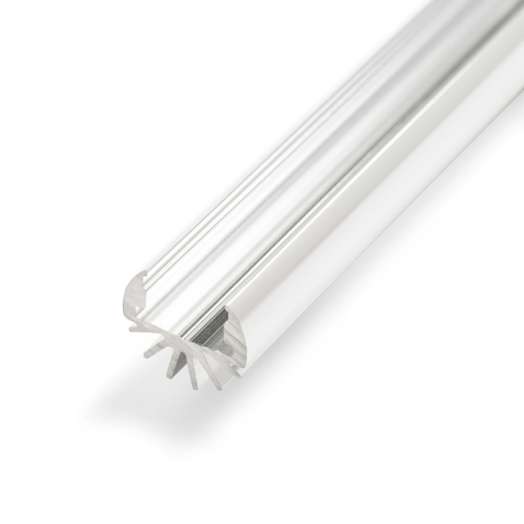 Aluminium LED Rund Profil - select - diffuse Abdeckung -1,6 x 1,38cm