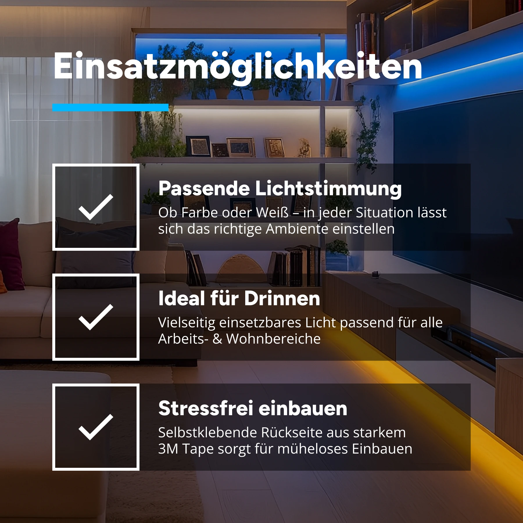 48V LED Streifen - RGBW - 72 LEDs je Meter - alle 16,7cm teilbar - 2383,3cm - 1716 LED Chips - 275 Watt - 8103 Lumen - ohne Steckerbuchsen 5polig