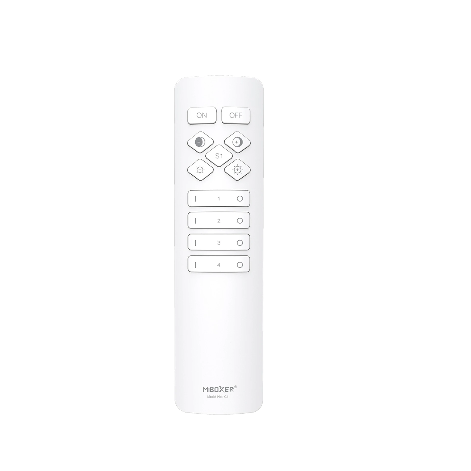 LED Funk Controller Set - 4 Zonen - 1 bis 2 Kanal - CCT - Fernbedienung (2,4 GHz) - IP66 wasserfest - 1 Zone = 1 Fernbedienung und 1 Controller
