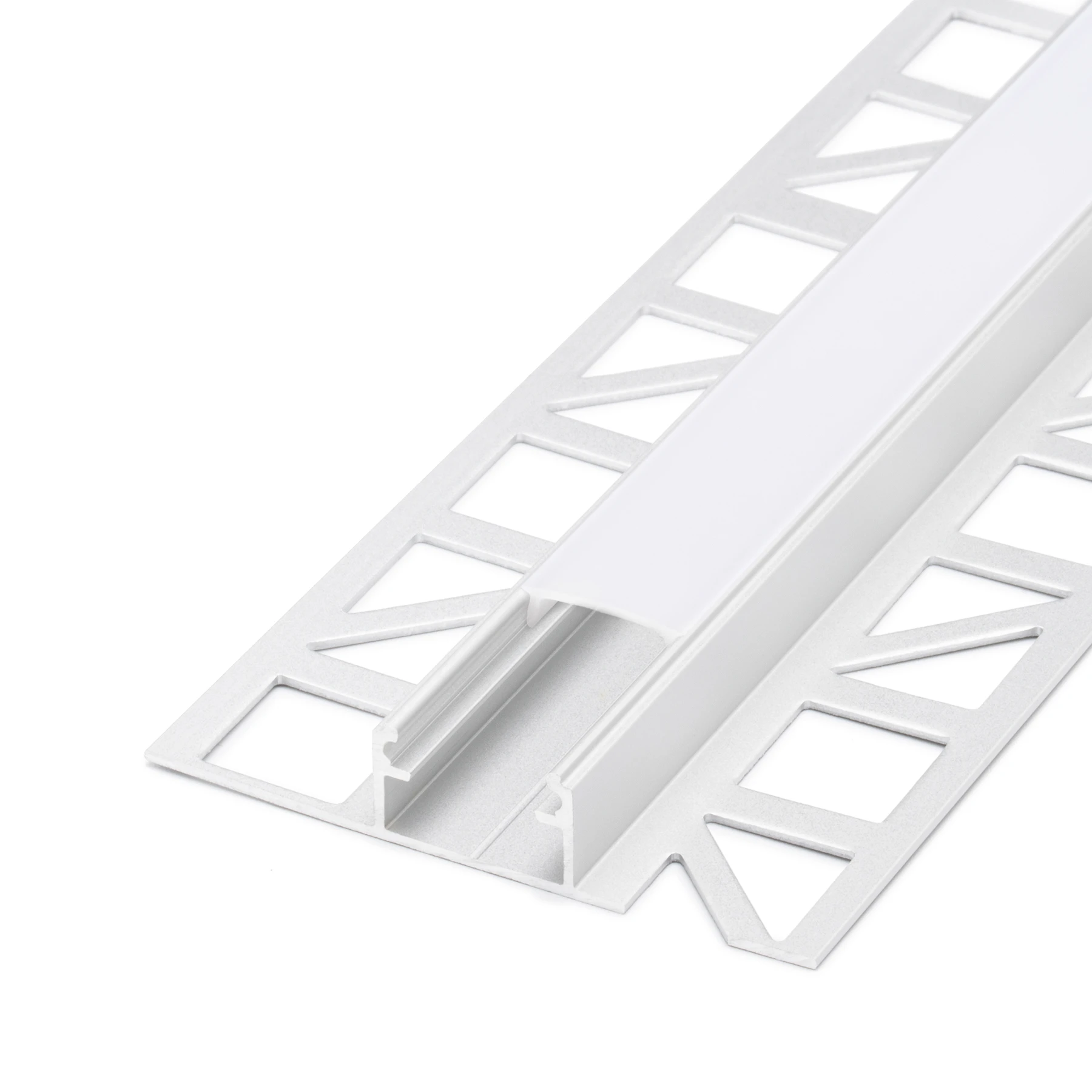 diffuse Abdeckung für LED Fliesenprofil - ideal, CC-12 - 100cm Länge