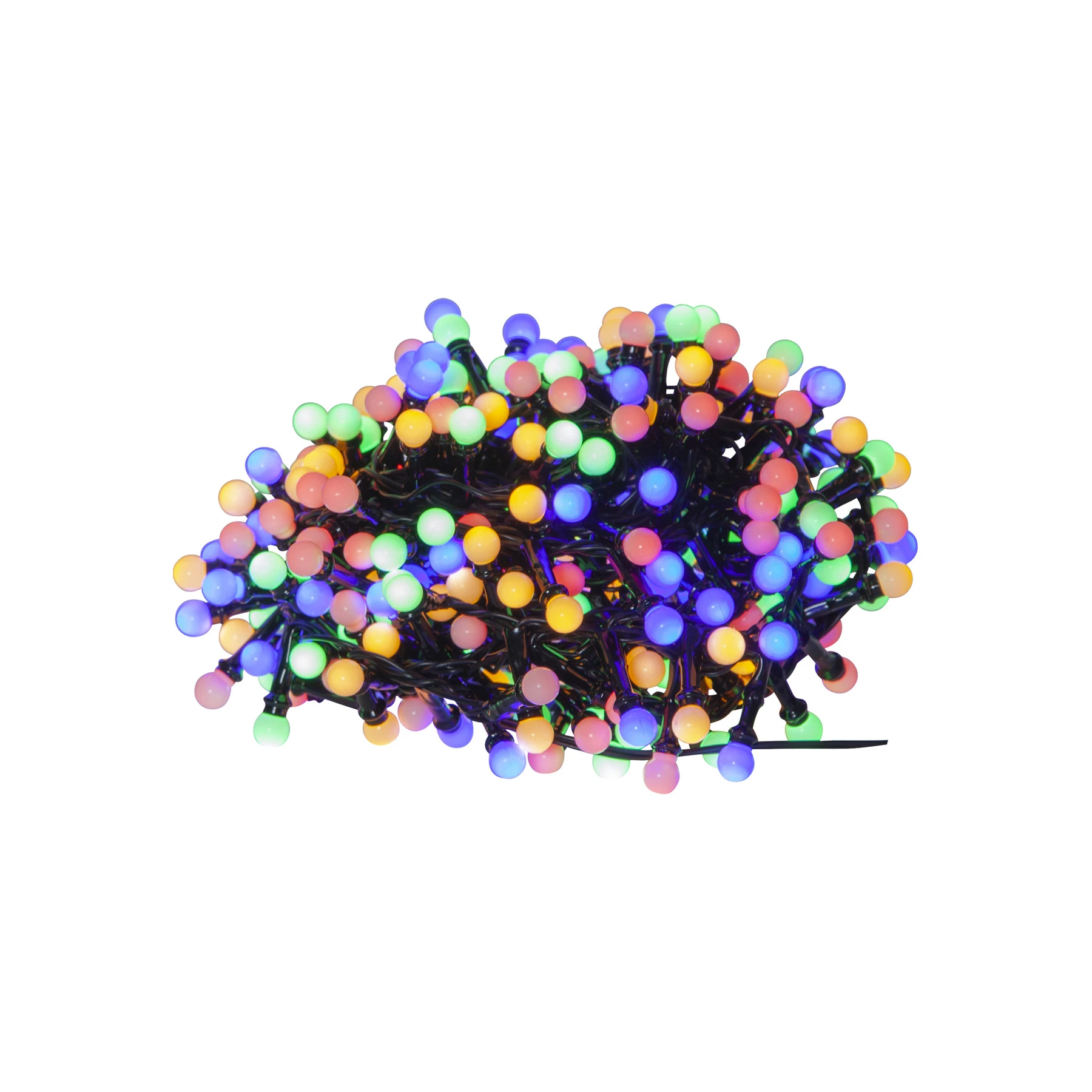Berry Mini - Deko Lichterkette für außen - 6 m - 300 LEDs - Timer - Netzbetrieb - Mehrfarbig
