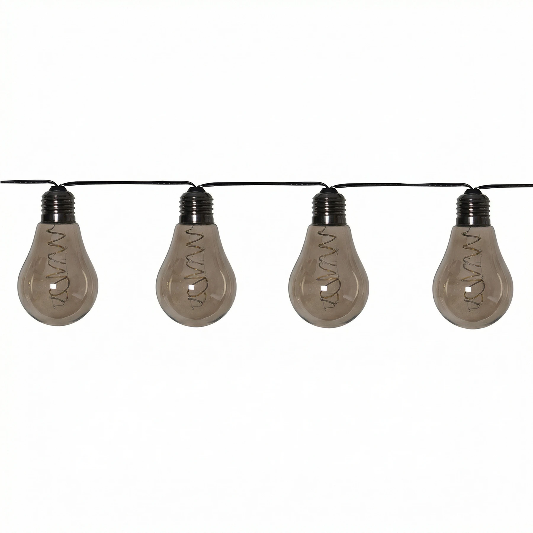 Glow - Deko Lichterkette für innen - 3,6 m - 10 LEDs - Netzbetrieb - Neutralweiß