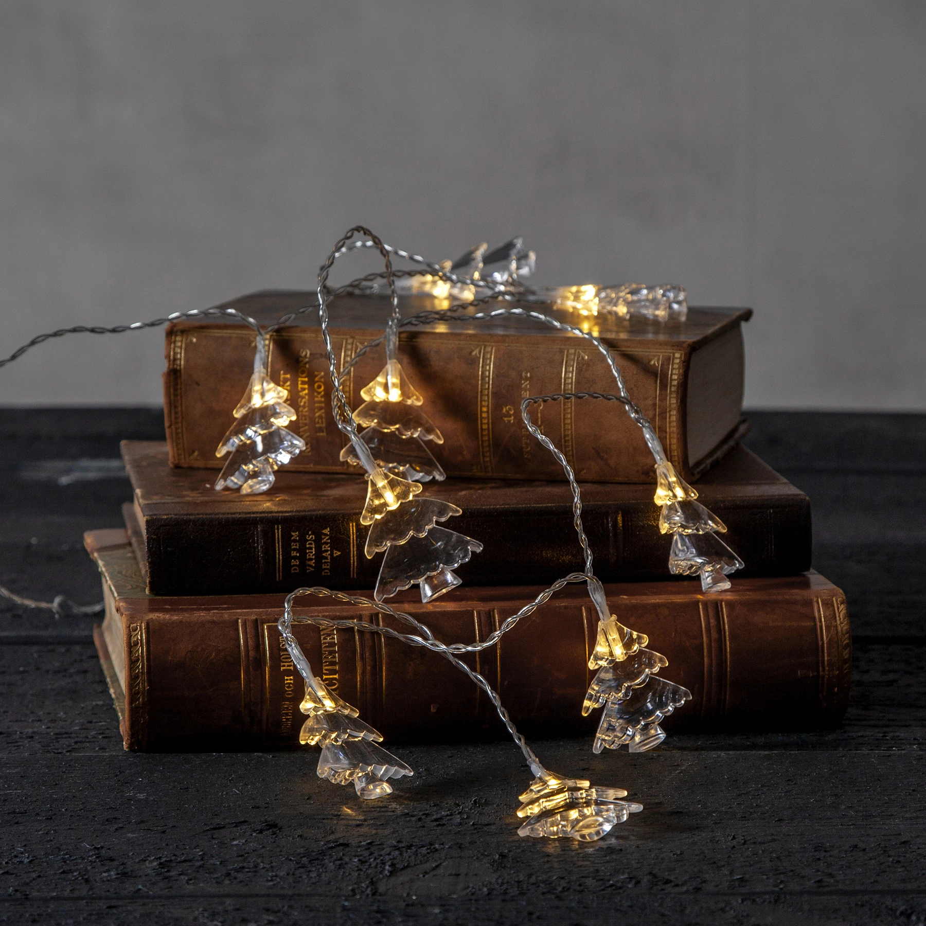 Izy - Deko Lichterkette für innen - 1,35 m - 10 LEDs - Timer - Batteriebetrieb - Warmweiß