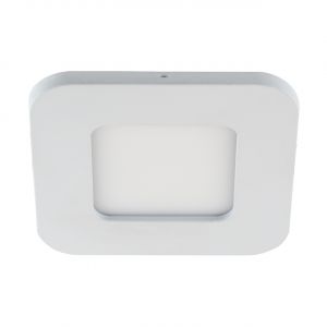 SLIM IRON LED D - Decken Einbauleuchte in weiß - 9cm - 3W - Lichtfarbe: neutralweiß SLIM IRON LED D - Decken Einbauleuchte in weiß - 9cm - 3W - Lichtfarbe: neutralweiß