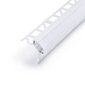 Aluminium LED Fliesenprofil, Außenecke, 2,8 x 1,0cm Aluminium LED Fliesenprofil, Außenecke, 2,8 x 1,0cm