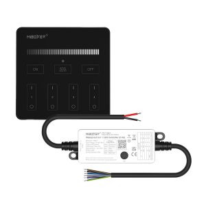 LED Funk Controller Set - 4 Zonen - 1 Kanal - Fernbedienung (2,4 GHz) - IP66 wasserfest LED Funk Controller Set - 4 Zonen - 1 Kanal - Fernbedienung (2,4 GHz) - IP66 wasserfest