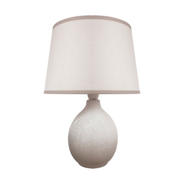 ROMA - Tischleuchte indoor in grau/beige - Lichtfarbe: individuell wählbar