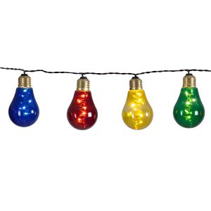 Glow - Deko Lichterkette für innen - 3,6 m - 10 LEDs - Netzbetrieb - Warmweiß Glow - Deko Lichterkette für innen - 3,6 m - 10 LEDs - Netzbetrieb - Warmweiß