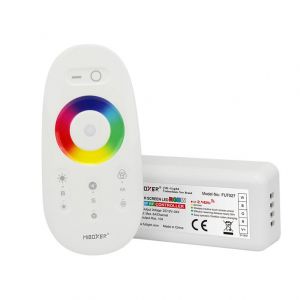 Funk LED Controller – 4 Kanal – RGBW – mit Touch-Fernbedienung Funk LED Controller – 4 Kanal – RGBW – mit Touch-Fernbedienung