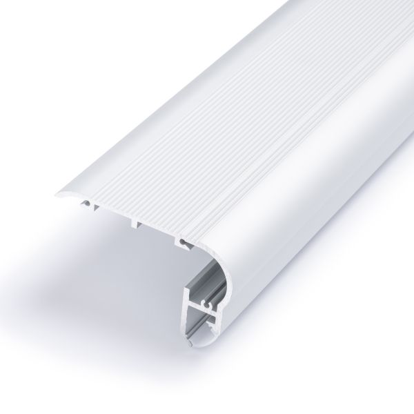 Aluminium LED Treppen Profil, round line, 8 x 5cm