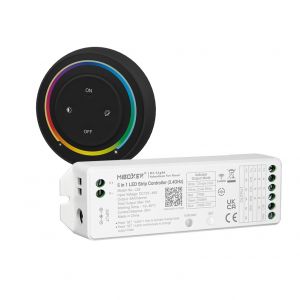 LED Funk Controller Set - 1 Zone - 5 Kanal - RGB+CCT - Fernbedienung (2,4 GHz) LED Funk Controller Set - 1 Zone - 5 Kanal - RGB+CCT - Fernbedienung (2,4 GHz)