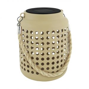 RALF LED - Solar Tischleuchte in beige - Lichtfarbe: kaltweiß RALF LED - Solar Tischleuchte in beige - Lichtfarbe: kaltweiß